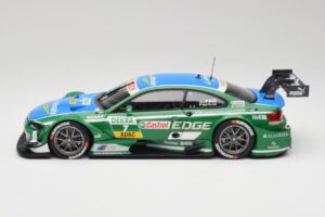 BMW M3 E92 #7 A. Farfus BMW Team RBM DTM 2013 Minichamps 1:18 100132207 Metalli — kuva 4 / 8