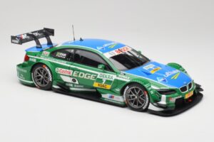 BMW M3 E92 #7 A. Farfus BMW Team RBM DTM 2013 Minichamps 1:18 100132207 Metalli — kuva 6 / 8
