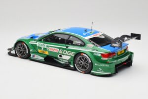 BMW M3 E92 #7 A. Farfus BMW Team RBM DTM 2013 Minichamps 1:18 100132207 Metalli — kuva 7 / 8