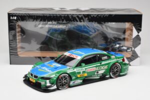 BMW M3 E92 #7 A. Farfus BMW Team RBM DTM 2013 Minichamps 1:18 100132207 Metalli — kuva 8 / 8