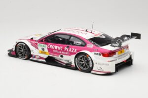 BMW M3 E92 DTM #16 BMW Team RMG A. Priaulx 2013 Minichamps 1:18 100132216 Metalli — kuva 7 / 8