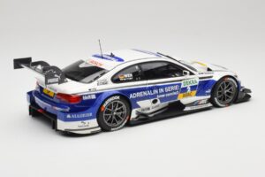BMW M3 E92 #2 D. Werner BMW Team Schnitzer DTM 2013 Minichamps 1:18 100132202 Metalli — kuva 3 / 8