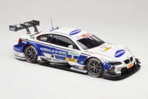 BMW M3 E92 #2 D. Werner BMW Team Schnitzer DTM 2013 Minichamps 1:18 100132202 Metalli — kuva 6 / 8