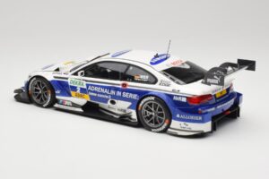 BMW M3 E92 #2 D. Werner BMW Team Schnitzer DTM 2013 Minichamps 1:18 100132202 Metalli — kuva 7 / 8