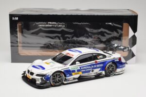 BMW M3 E92 #2 D. Werner BMW Team Schnitzer DTM 2013 Minichamps 1:18 100132202 Metalli — kuva 8 / 8