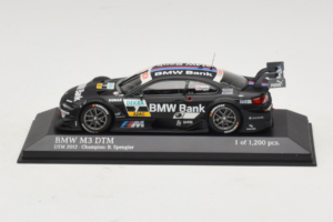 BMW M3 E92 #7 B. Spengler BMW Team Schnitzer DTM Champion 2012 Minichamps 1:43 410122207 Metalli
