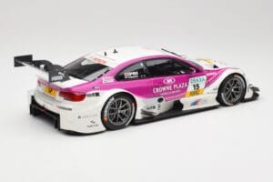 BMW M3 E92 #15 A. Priaulx BMW Team RBM DTM 2012 Minichamps 1:18 100122215 Metalli — kuva 3 / 8