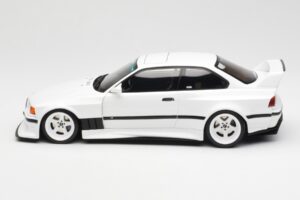 BMW M3 GTR E36 Khyzyl Saleem Alpine Valkoinen Otto 1:18 OT1051 Hartsi — kuva 3 / 6