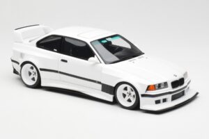 BMW M3 GTR E36 Khyzyl Saleem Alpine Valkoinen Otto 1:18 OT1051 Hartsi — kuva 4 / 6
