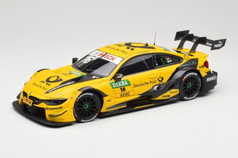 BMW M4 F82 #16 BMW Team RMG T. Glock DTM 2018 Minichamps 1:18 155182816 Metalli