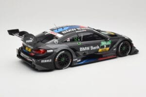BMW M4 F82 #7 BMW Team RBM B. Spengler DTM 2018 Minichamps 1:18 155182807 Metalli — kuva 2 / 6