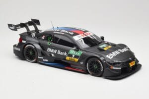 BMW M4 F82 #7 BMW Team RBM B. Spengler DTM 2018 Minichamps 1:18 155182807 Metalli — kuva 4 / 6