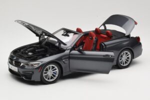 BMW M4 F83 Avoauto Mineral Grey Paragon 1:18 80432339610 Metalli — kuva 2 / 8