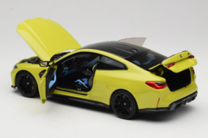 BMW M4 G82 Keltainen Jälleenmyyjän Erikoisversio Minichamps 1:18 80435A51949-R1 Metalli — kuva 7 / 10