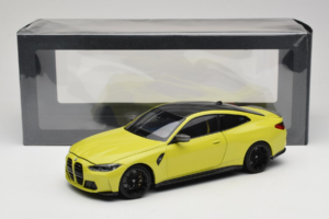 BMW M4 G82 Keltainen Jälleenmyyjän Erikoisversio Minichamps 1:18 80435A51949-R1 Metalli — kuva 10 / 10