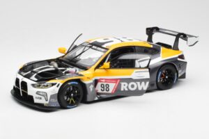 BMW M4 G82 GT3 Rowe Racing #98 ADAC 24 Hours Nürburgring 2022 Minichamps 1:18 113222098 Metalli — kuva 2 / 8