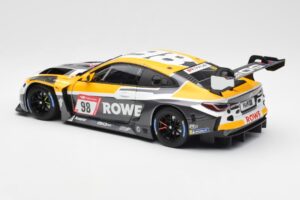 BMW M4 G82 GT3 Rowe Racing #98 ADAC 24 Hours Nürburgring 2022 Minichamps 1:18 113222098 Metalli — kuva 7 / 8