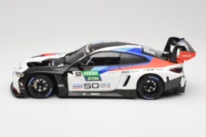 BMW M4 GT3 Ceccato Racing #50 T. Glock DTM Imola 2022 Minichamps 1:18 113222050 Metalli — kuva 4 / 8