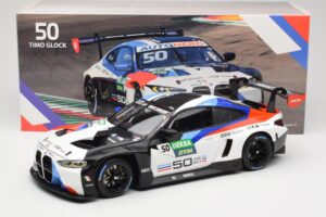 BMW M4 GT3 Ceccato Racing #50 T. Glock DTM Imola 2022 Minichamps 1:18 113222050 Metalli — kuva 8 / 8