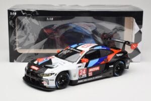 BMW M4 GT3 G82 #24 BMW Team RLL J. Edwards / M. Wittmann IMSA 2022 Minichamps 1:18 155222024 Metalli — kuva 6 / 6