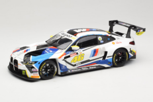 BMW M4 GT3 #46 V. Rossi / A. Farfus / M. Martin Team WRT 12 Hours of Bathurst 2023 Minichamps 1:18 113232146 Metalli