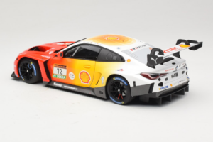 BMW M4 GT3 #72 D. Harper / M. Hesse / C. Weerts BMW M Team RMG 24 Hours of Nurburgring 2024 Minichamps 1:18 113242072 Metalli — kuva 7 / 8
