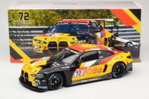 BMW M4 GT3 #72 D. Harper / M. Hesse / N. Verhagen BMW Junior Team 24 Hours of Nurburgring 2023 Minichamps 1:18 113232072 Meta — kuva 8 / 8