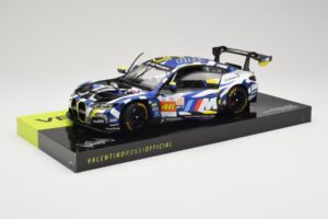 BMW M4 GT3 Team WRT #46 V. Rossi / A. Al-Harthy / M. Martin DNF 24 Hours of Le Mans 2024 Minichamps 1:18 113242446 Metalli — kuva 3 / 8