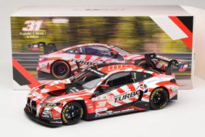 BMW M4 GT3 LMGT3 #31 D. Leung / S. Gelael / A. Farfus Team WRT 2nd Place 24 Hours of Le Mans 2024 Minichamps 1:18 113242431 M — kuva 8 / 8