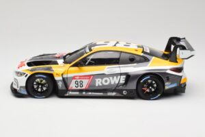 BMW M4 GT3 #98 M. Wittmann / S. van der Linde Rowe Racing ADAC 24h Nurburgring 2023 Minichamps 1:18 113232098 Metalli — kuva 4 / 8