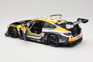 BMW M4 GT3 #98 M. Wittmann / S. van der Linde Rowe Racing ADAC 24h Nurburgring 2023 Minichamps 1:18 113232098 Metalli — kuva 5 / 8