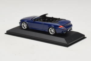BMW M6 E64 Avoauto Blue Metallic Minichamps 1:43 BMW017 Metalli — kuva 3 / 4