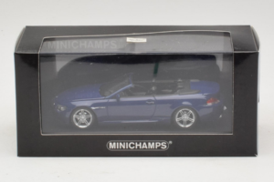 BMW M6 E64 Avoauto Blue Metallic Minichamps 1:43 BMW017 Metalli — kuva 4 / 4