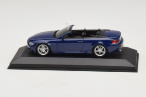 BMW M6 E64 Avoauto Blue Metallic Minichamps 1:43 BMW017 Metalli