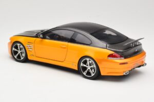BMW M6 E63 AC Schnitzer Tension Yellow & Black Norev 1:18 183550 Metalli — kuva 7 / 8