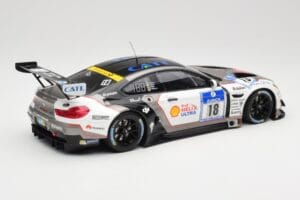 BMW M6 GT3 F13 #18 Schubert Motorsport A. Farfus / J. Krohn 24h Nurburgring 2016 Minichamps 1:18 155162618 Metalli — kuva 2 / 6