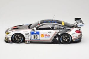 BMW M6 GT3 F13 #18 Schubert Motorsport A. Farfus / J. Krohn 24h Nurburgring 2016 Minichamps 1:18 155162618 Metalli — kuva 3 / 6