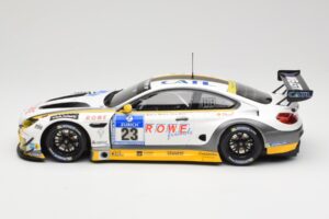 BMW M6 GT3 F13 #23 Rowe Racing A. Sims / P. Eng 24h Nurburgring 2016 Minichamps 1:18 155162623 Metalli — kuva 3 / 6