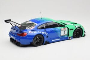 BMW M6 GT3 F13 #3 Falken Motorsports P. Düsseldorf / J. Müller VLN Winner Heat 4 2017 Minichamps 1:18 153172693 Metalli — kuva 2 / 6
