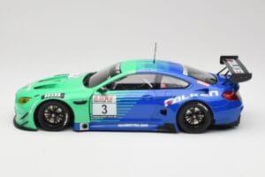 BMW M6 GT3 F13 #3 Falken Motorsports P. Düsseldorf / J. Müller VLN Winner Heat 4 2017 Minichamps 1:18 153172693 Metalli — kuva 3 / 6
