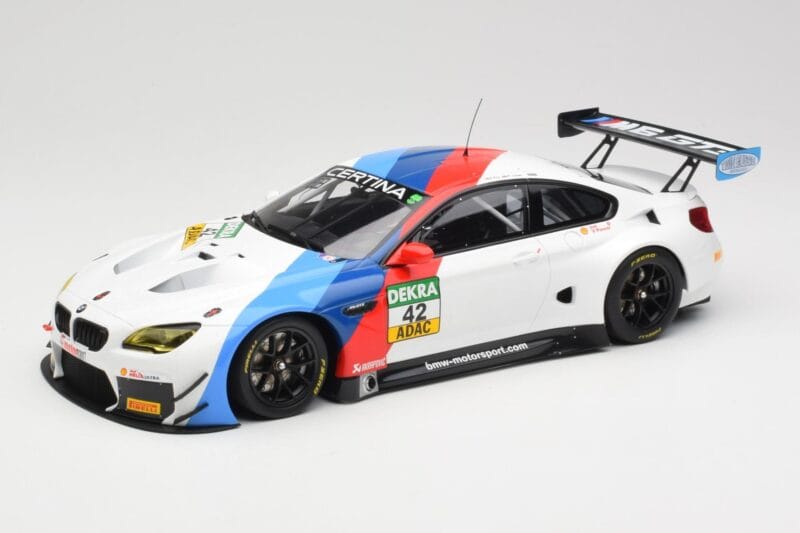 BMW M6 GT3 F13 #42 BMW Team Schnitzer R. Collard / P. Eng ADAC GT Masters Oschersleben 2017 Minichamps 1:18 155172652 Metalli
