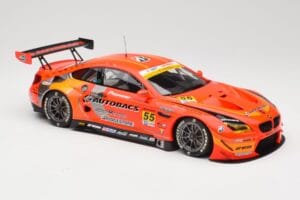 BMW M6 GT3 F13 #55 Autobacs Racing Team R. Takagi / K. Kobayashi Super GT Series 2016 Minichamps 1:18 155162655 Metalli — kuva 4 / 6