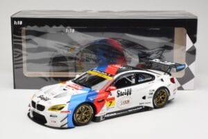 BMW M6 GT3 F13 #7 BMW Team Studie AG J. Muller / S. Ara Super GT Series 2016 Minichamps 1:18 155162607 Metalli — kuva 6 / 6