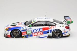 BMW M6 GT3 F13 #96 Turner Motorsport B. Auberlen / R. Foley Class Winner Petit Le Mans 2019 Minichamps 1:18 153192696 Metalli — kuva 3 / 6