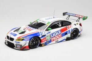 BMW M6 GT3 F13 #96 Turner Motorsport B. Auberlen / R. Foley Class Winner Petit Le Mans 2019 Minichamps 1:18 153192696 Metalli