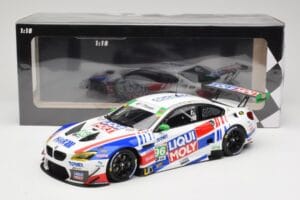 BMW M6 GT3 F13 #96 Turner Motorsport B. Auberlen / R. Foley Class Winner Petit Le Mans 2019 Minichamps 1:18 153192696 Metalli — kuva 6 / 6