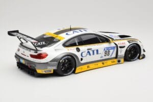 BMW M6 GT3 F13 #98 Rowe Racing M. Palttala / N. Catsburg 2nd Place 24 Hours of Nurburgring 2017 Minichamps 1:18 155172698 Met — kuva 2 / 6