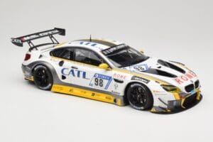 BMW M6 GT3 F13 #98 Rowe Racing M. Palttala / N. Catsburg 2nd Place 24 Hours of Nurburgring 2017 Minichamps 1:18 155172698 Met — kuva 4 / 6