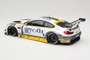 BMW M6 GT3 F13 #98 Rowe Racing M. Palttala / N. Catsburg 2nd Place 24 Hours of Nurburgring 2017 Minichamps 1:18 155172698 Met — kuva 5 / 6