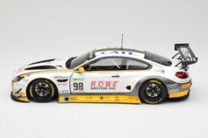 BMW M6 GT3 F13 #98 Rowe Racing T. Blomqvist / N. Catsburg 24 Hours of Spa 2017 Minichamps 1:18 155172688 Metalli — kuva 3 / 6
